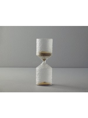 English Home Circle Cam 30 Dk Kum Saati 7,5X7,5X19,5 cm Beyaz