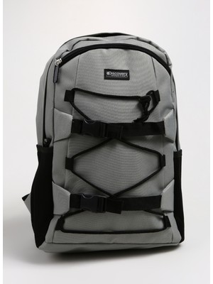 Discovery Expedition Gri - Siyah Unisex Sırt Çantası Stone-Back New