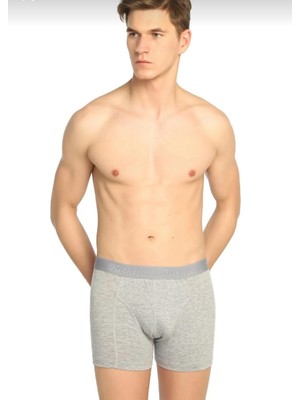 Tutku Erkek Pamuklu Likralı Boxer 6"li Paket