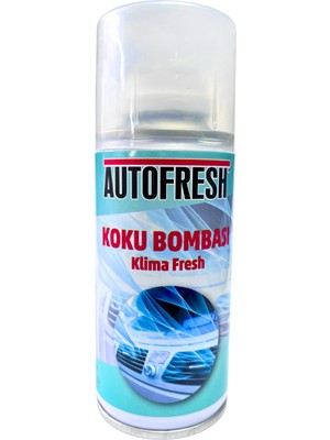Auto Fresh Autofresh Koku Bombası Klima Fresh Klima Temizleyici Kötü Koku Giderici Sprey Amber Esanslı 150 ml