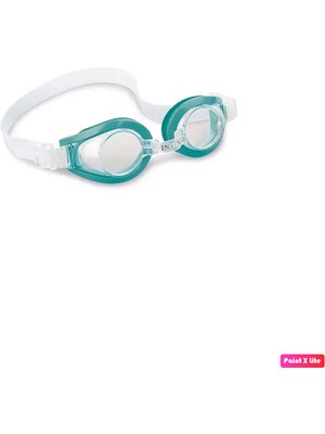 Avessa Intex Çocuk (3-8) Yüzücü Gözlüğü Uv Korumalı Vakumlu Su Akışı Temalı Deniz Gözlüğü