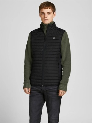 Jack & Jones Erkek Kapitone Ceket Jjemulti Siyah/black 13W13MULTI