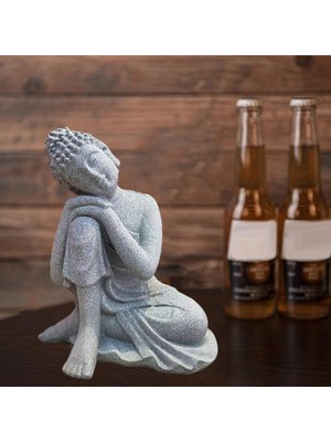 Bawei Reçine Meditasyon Buda Tealight Tutucu Mum Tutucu Büyük 10.3X7.7X13.2CM #2 Için (Yurt Dışından)