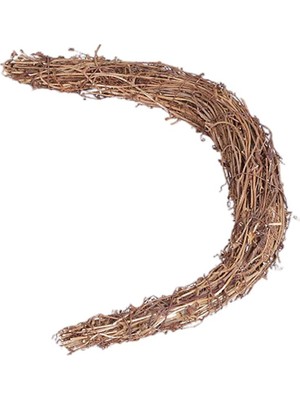 Bawei 25X30 cm Çelenk Dıy Rattan Garland Çerçeve Düğün Kapı Dekorları Çelenkler Tabanı (Yurt Dışından)