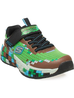 Skechers Megacraft 3.0 Büyük Erkek Çocuk Kahverengi Spor Ayakkabı 402182L Brmt
