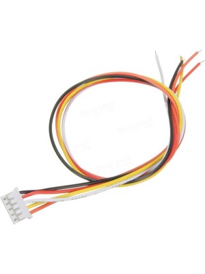 Sanec 2mm 5pin Jst Ph Kablolu Konnektör Beyaz Takım 20CM - Çift Taraflı