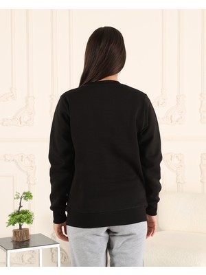 Espoir Plus Espoirplus Siyah Unisex Sweatshirt