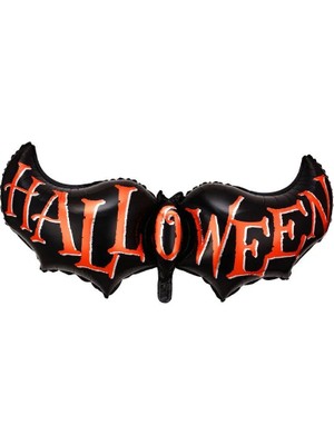 Kidspartim Halloween Yazılı Folyo Balon 117X43 cm