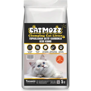 Aktif Karbon (Activated Carbon) Topaklanan Kedi Kumu 5 Lt