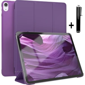 M.TK Moveteck Huawei Matepad 11.5 Inç 2023 Tablet Kılıf Smart Kapaklı Stand Özellikli Pu Deri Slim Zırh Arkası Şeffaf Kapak ve Kalem Set