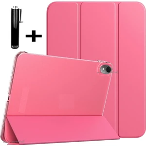 M.TK Moveteck Huawei Matepad Air 11.5'' Inç 2023 Tablet Kılıfı Smart Kapaklı Stand Özellikli Pu Deri Slim Zırh Smart Cover Arkası Şeffaf Kapak + Kalem Set