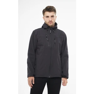 Ghassy Co. Erkek Army 4 Cepli Kapşonlu Polar Astarlı Suya Dayanıklı Softshell Mont