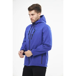 Ghassy Co. Erkek Army 4 Cepli Kapşonlu Polar Astarlı Suya Dayanıklı Softshell Mont