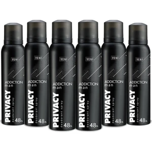 Man Addiction Erkek Deodorant 6X150 ml