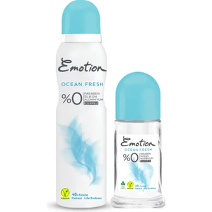 Ocean Fresh Roll On 50ML + Emotion Ocean Fresh Deodorant 150ML