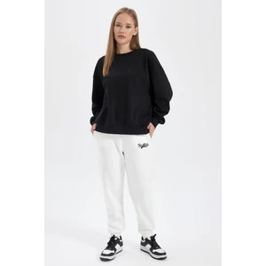 Coool Basic Düz Baskılı Beli Paçası Lastikli Cepli Jogger Eşofman Altı Z7072AZ23WN