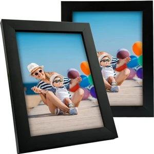 Decolıfe Ikili Fotoğraf Çerçevesi, Fotoğraf Çerçevesi, Anı Çerçevesi, Resim Çerçevesi, Çoklu Çerçeve 21X15CM