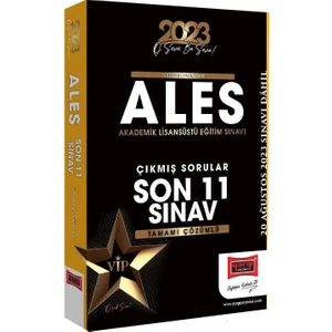 Yargı Yayınevi 2023 ALES Çıkmış Son 11 Sınav Soruları Tamamı Çözümlü 20 Ağustos 2023 Sınavı Dahil