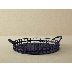 English Home Calantha Kağıt Tepsi 35 cm Siyah