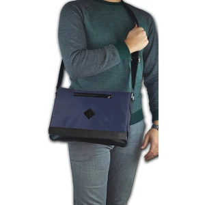 Unisex 13" Postacı Tablet Çapraz Askılı Omuz Çantası - Lacivert