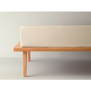 English Home Micell Pamuk Saten Çift Kişilik Lastikli Çarşaf 160X200 cm Fildişi