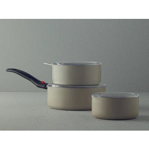 English Home Nova Alüminyum 7 Parça Pişir-Sakla Set 800 ml Gold