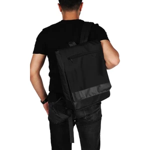 Unisex 15.6" Laptop / Tablet Uyumlu Kumaş Sırt Çantası - Siyah