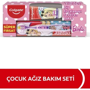 Barbie Çürüklere Karşı Etkili Meyve Aromalı Çocuk Diş Macunu + Diş Fırçası