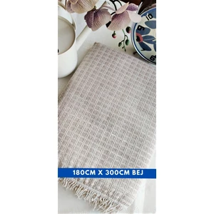 Windores 180X300CM. Çok Amaçlı Naturel Koltuk, Kanepe, Divan, Çekyat için Kol Kapatan Koltuk Örtüsü