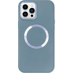 iPhone 13 Pro Max Magsafe Mat Mavi Kablosuz Şarj Kılıfı