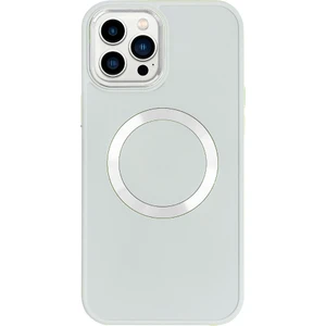 iPhone 13 Pro Max Magsafe Mat Beyaz Kablosuz Şarj Kılıfı