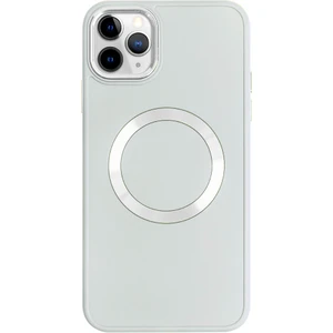 iPhone 11 Pro Max Magsafe Mat Beyaz Kablosuz Şarj Kılıfı