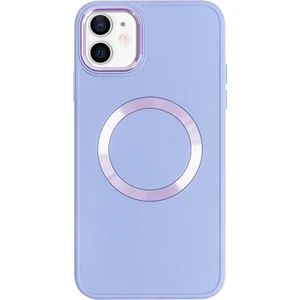 iPhone 11 Magsafe Mat Lila Kablosuz Şarj Kılıfı