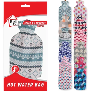 Bella House Sıcak Su Torbası 2 lt Desenli Kılıflı K-8410