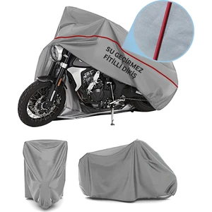Rks Blade 250  Fitilli Motosiklet Brandası Çadır Örtü - Miflonlu