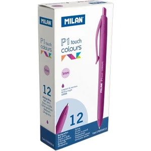 176550212 P1 Touch Mor Tükenmez Kalem 12 Adet