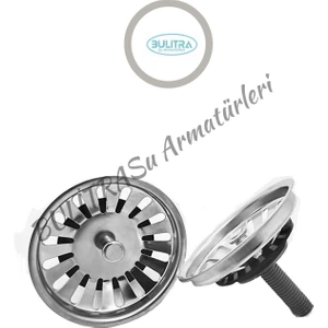 Su Armatürleri  Çöpmak Lavabo Süzgeci Lavabo Gider Süzgeci Mutfak Lavabo Evye Süzgeci Metal Çay Süzgeci