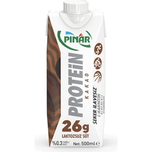 Protein Kakaolu Süt 500 ml x 5 Adet