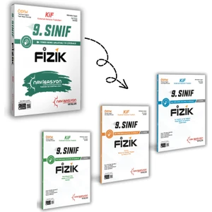 Navigasyon Yayınları 9. Sınıf Fizik Kif Seti (Yeni Müfredata Uygun)