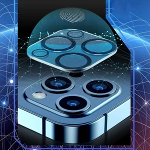 iPhone 15 Pro Uyumlu Şeffaf Lens Koruyucu Go Des Lens Shield Cl-14 Kamera Protector