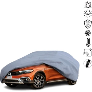 Fiat Egea Cross (2020-) Araba Brandası Su Geçirmez Miflonlu 4 Mevsim Kullanıma Uygun