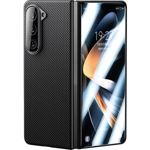 Galaxy Z Fold 5 Uyumlu Benks Combo 3lü Aksesuar Set 600D Kevlar Kapak Ekran Koruyucu Lens Koruyucu