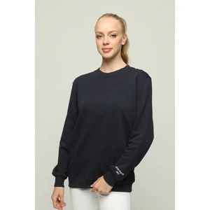 Owut Collection Kadın Oversize Uzun Kollu Bisiklet Yaka Sweatshirt