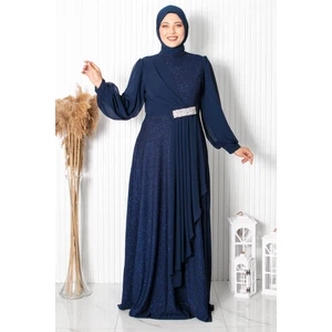 Şehrazat Abiye Lacivert FHM884