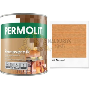 Vernikli Ahşap Koruyucu Boya Natural 2.5 Lt.
