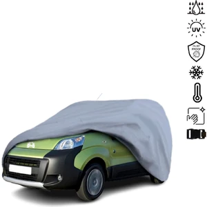 Peugeot Bipper Tepee (2008-2015) Araba Brandası Su Geçirmez Miflonlu 4 Mevsim Kullanıma Uygun
