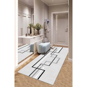 Confidence Home Makinede Yıkanabilir Kaymaz Taban Leke Tutmaz Modernkesme Yolluk Mutfak Yolluk Halı Yolluk