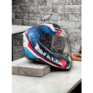 Avalon x Optıc Şeffaf Vizörlü Kapalı Motosiklet Kaskı