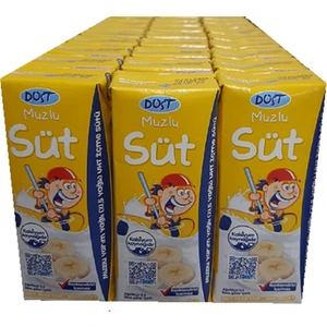 Süt Muzlu 200 ml 27'li Paket