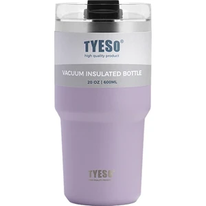 Tripletask Termos Vakumlu Paslanmaz Çelik Pipetli 600ML